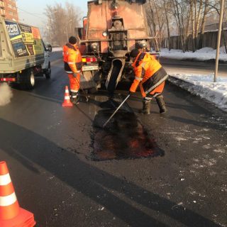 Сезон ямочного ремонта можно считать открытым